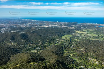 Aerial Photo Tallebudgera Valley QLD Aerial Photography