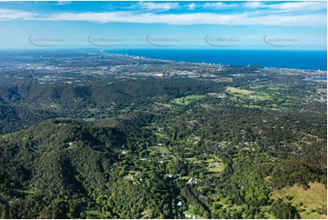 Aerial Photo Tallebudgera Valley QLD Aerial Photography