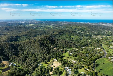Aerial Photo Currumbin Valley QLD Aerial Photography