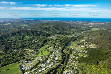 Aerial Photo Currumbin Valley QLD Aerial Photography