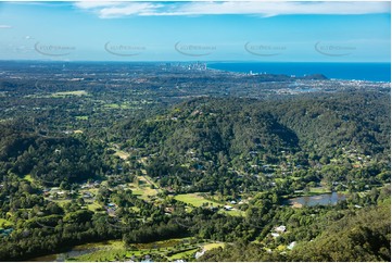 Aerial Photo Currumbin Valley QLD Aerial Photography