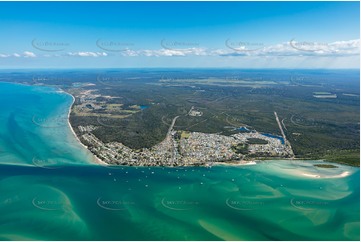 Aerial Photo Burrum Heads Aerial Photography