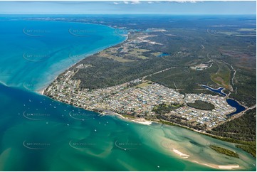 Aerial Photo Burrum Heads Aerial Photography