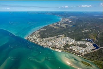 Aerial Photo Burrum Heads Aerial Photography