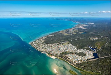 Aerial Photo Burrum Heads Aerial Photography