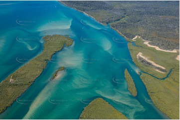 Aerial Photo Great Sandy Strait QLD Aerial Photography