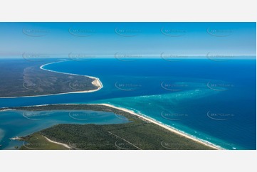 Inskip Point & Wide Bay Bar QLD Aerial Photography