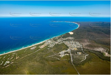 High Altitude Aerial Photo Rainbow Beach Aerial Photography