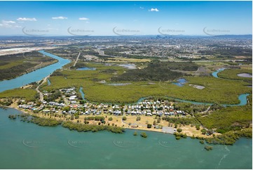 Aerial Photo Nudgee Beach Aerial Photography