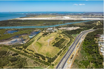 Aerial Photo Nudgee Beach Aerial Photography