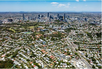 Aerial Photo Kelvin Grove QLD Aerial Photography