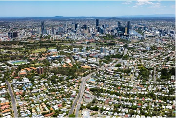 Aerial Photo Kelvin Grove QLD Aerial Photography