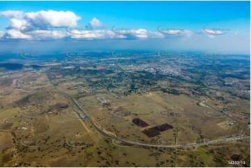 High Altitude Aerial Photo Gowrie Junction QLD Aerial Photography