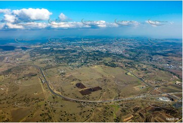 High Altitude Aerial Photo Gowrie Junction QLD Aerial Photography