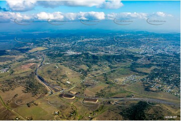 High Altitude Aerial Photo Gowrie Junction QLD Aerial Photography