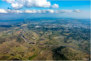 High Altitude Aerial Photo Gowrie Junction QLD Aerial Photography