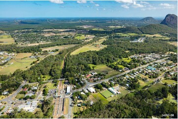 Aerial Photo Glass House Mountains QLD Aerial Photography