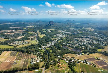 Aerial Photo Glass House Mountains QLD Aerial Photography