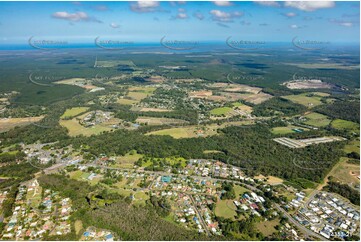 Aerial Photo Glass House Mountains QLD Aerial Photography