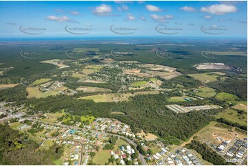 Aerial Photo Glass House Mountains QLD Aerial Photography