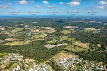 Aerial Photo Glass House Mountains QLD Aerial Photography