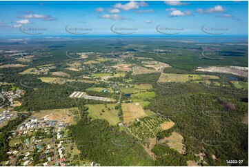 Aerial Photo Glass House Mountains QLD Aerial Photography