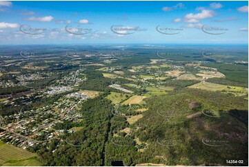 Aerial Photo Glass House Mountains QLD Aerial Photography