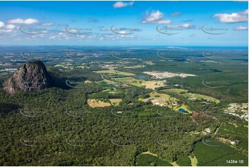 Aerial Photo Glass House Mountains QLD Aerial Photography