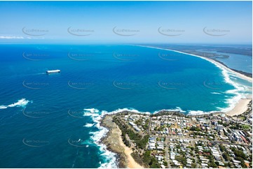 Aerial Photo Kings Beach QLD Aerial Photography