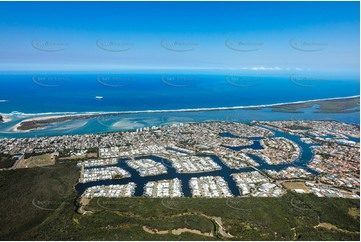 Aerial Photo Pelican Waters QLD Aerial Photography