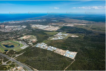 High Altitude Aerial Photo Bells Creek QLD Aerial Photography