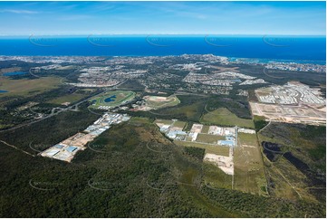 High Altitude Aerial Photo Bells Creek QLD Aerial Photography