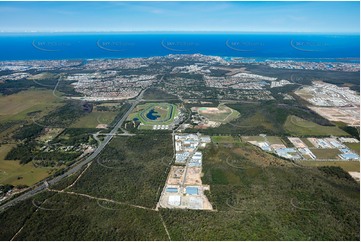 High Altitude Aerial Photo Bells Creek QLD Aerial Photography