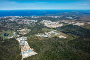 High Altitude Aerial Photo Bells Creek QLD Aerial Photography