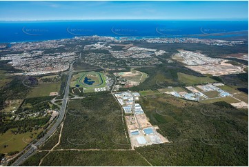 High Altitude Aerial Photo Bells Creek QLD Aerial Photography