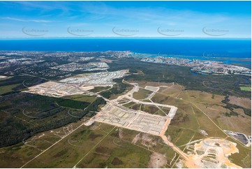 High Altitude Aerial Photo Bells Creek QLD Aerial Photography