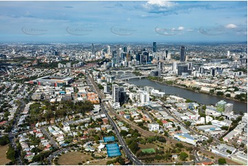 Aerial Photo Milton QLD Aerial Photography