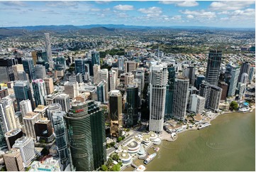 Aerial Photo Brisbane City QLD Aerial Photography