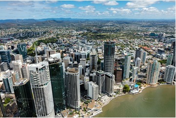 Aerial Photo Brisbane City QLD Aerial Photography