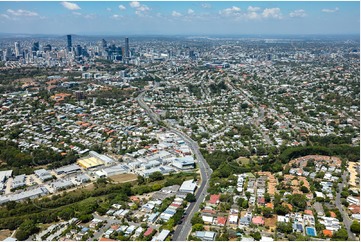 Aerial Photo Kelvin Grove QLD Aerial Photography