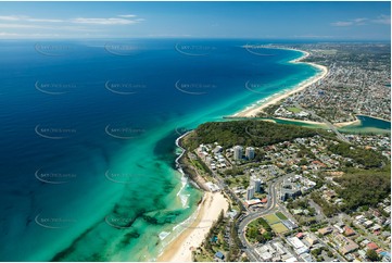 Aerial Photo Burleigh Heads QLD Aerial Photography