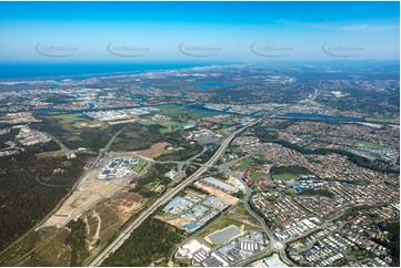 High Altitude Aerial Photo Upper Coomera QLD Aerial Photography