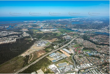 High Altitude Aerial Photo Upper Coomera QLD Aerial Photography