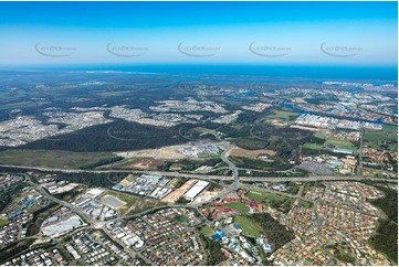 High Altitude Aerial Photo Upper Coomera QLD Aerial Photography