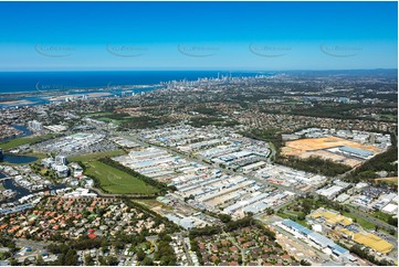 Aerial Photo Biggera Waters QLD Aerial Photography