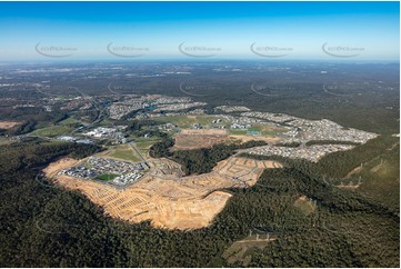 High Altitude Aerial Photo Spring Mountain QLD Aerial Photography