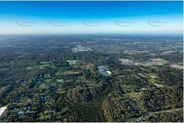 High Altitude Aerial Photo Chambers Flat QLD Aerial Photography