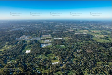 High Altitude Aerial Photo Chambers Flat QLD Aerial Photography