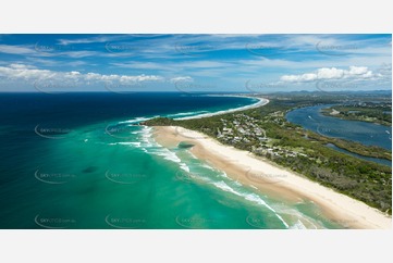 Aerial Photo Fingal Head NSW Aerial Photography