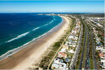 Aerial Photo Bilinga QLD Aerial Photography